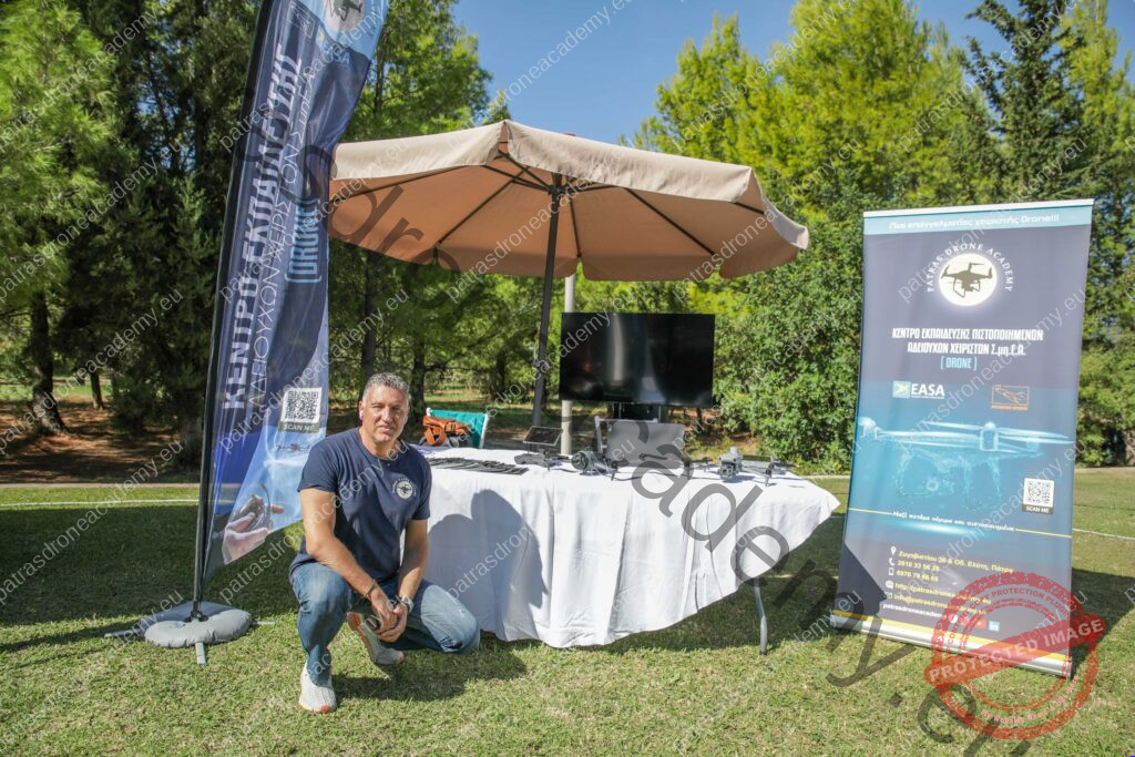 Patras Drone Academy στο FEST UP 2026 στο Πανεπιστήμιο Πατρών  Εκθεσιακό περίπτερο της σχολής